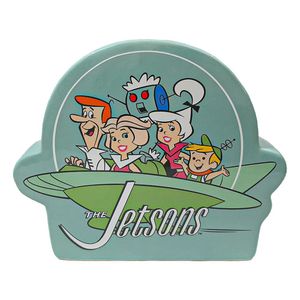 Cofre Verde Turquesa Os Jetsons Em Cerâmica
