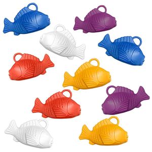 Peixe De Plástico Para Pescaria - 10 Unidades