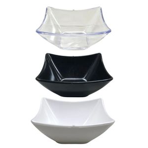 Mini Gourmet Quadrado 90 Ml - 7,5cm X 3cm Cor Transparente