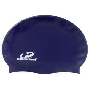 Touca Natação Hammerhead Silicone Lisa - Marinho