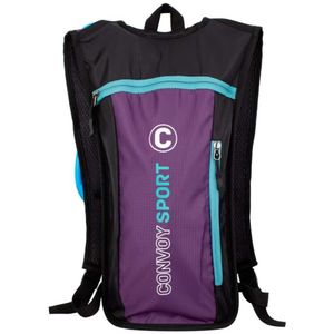 Mochila Convoy Sport De Hidratação Em Nylon - Roxo