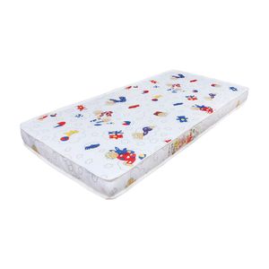 Colchão Em Poliéster D18 Para Berço Padrão Chiqueirinho Infantil - Celiflex - Branco