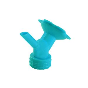Kit 4 Regador Para Plantas Adaptável Em Garrafa Pet Azul