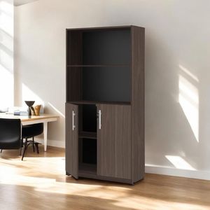 Armário Estante Com Prateleiras Light Affara