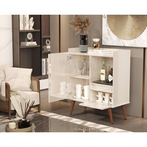 Aparador Buffet Status Off White Jm3
