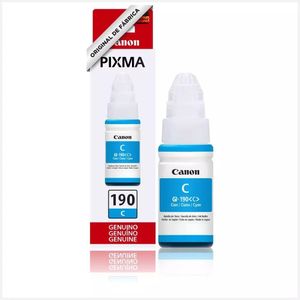 Refil Tinta Impressora Canon G190 Gi190 Ciano Gi-190 Original