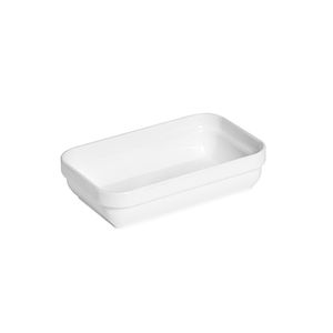 Travessa Cheff Retangular 250ml Branca Em Polipropileno Linha Tropical Vem
