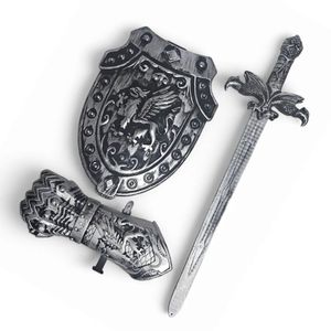Kit Medieval Espada Manopla Escudo Grifo Infantil Jr0955