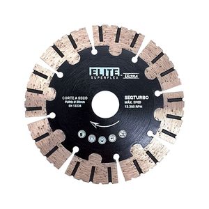 Disco Diamantado Segmentado 115mm Segturbo P/ Concreto Elite