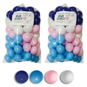 Kit 100 Bolas Para Piscina De Bolinhas Cores Bb Bolinhas Ice