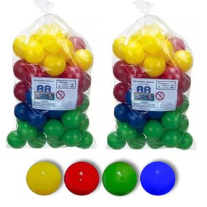 Kit 100 Bolas Para Piscina De Bolinhas Cores Bb Bolinhas Coloridas