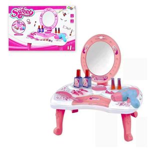 Brinquedo Kit Penteadeira Infantil Magica Acessórios Beleza