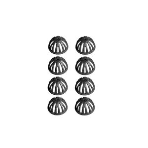 Kit 8 Ralos Semi Esférico Tipo Abacaxi 100mm Diâmetro 4 Pol
