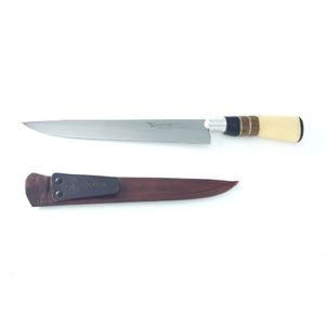 Faca Churrasco Gaúcha 2010omc 10'' Carbono Cabo Trabalhado