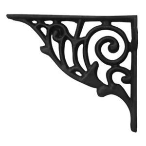 Cantoneira Mão Francesa Hera Em Ferro Fundido N07 22x19,5cm