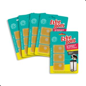 Kit Bloqueador De Odores Para Lixeira Esfrebom 5 Unidades