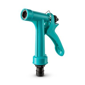 Esguicho Para Jardim Plástico Tipo Pistola Com Conexão Para Engate Rápido Azul Tiffany Atlas