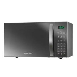 Micro-ondas Mondial 34 Litros 1400W Espelhado Prata