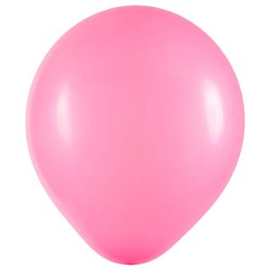 Balão De Látex Pink - 16 Polegadas - 12 Unidades