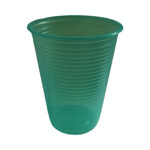 Copo Descartável Neon Verde Para Festa - 200ml - 50 Unidades