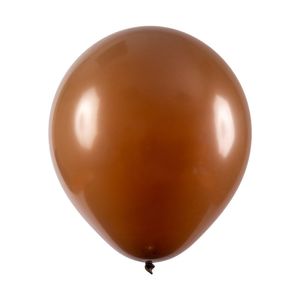 Balão De Látex Marrom - 8 Polegadas - 50 Unidades