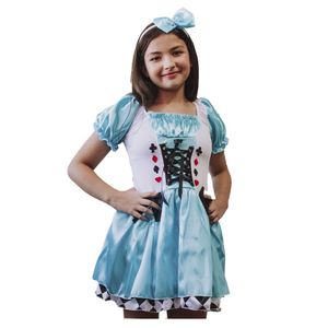 Fantasia Princesa Maravilha Infantil Vestido Com Tiara Tamanho M