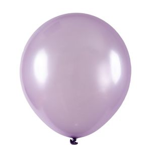 Balão De Látex Metalizado Lilás - 8 Polegadas - 50 Unidades