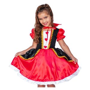Fantasia Rainha De Copas Infantil Tamanho P