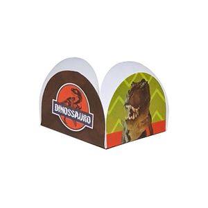 Porta Forminha 4 Pétalas Dinossauro - 50 Unidades