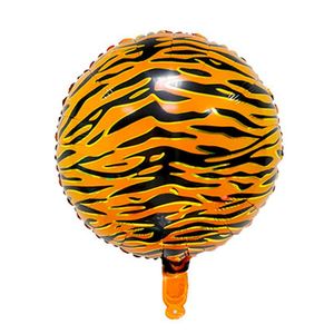 Balão Metalizado Safari Tigre - 18 Polegadas