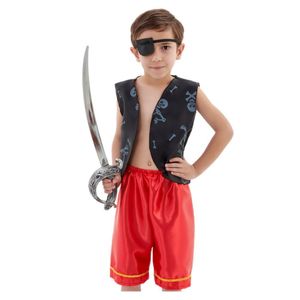 Fantasia De Piratinha Infantil Com Tapa Olho Tamanho P