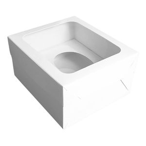 Embalagem Para Ovo De Colher Branca Ajustável 150g 250g