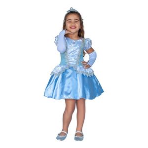 Fantasia Princesa Vitória Infantil Tamanho M