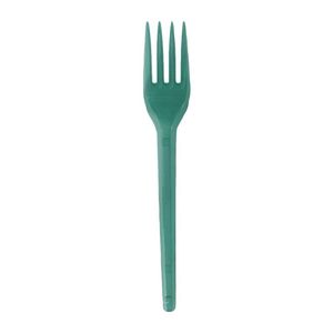 Garfinho Descartável Verde Neon De Festas - 50 Unidades
