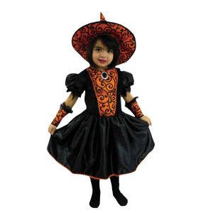 Fantasia Bruxinha Feiticeira Sabrina Infantil Halloween Tamanho M