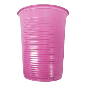 Copo Descartável Pink De Festa - 200ml - 50 Unidades