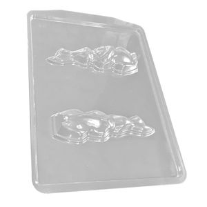 Forma De Silicone Coelho Braços Cruzados - 4cm X 11,4cm