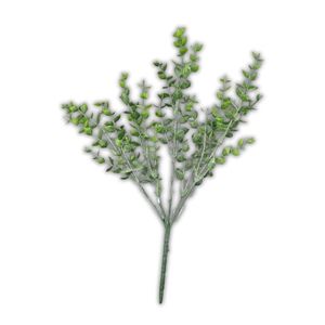 Buquê Flor Artificial Eucalipto Fosco 5 Galhos - 35cm