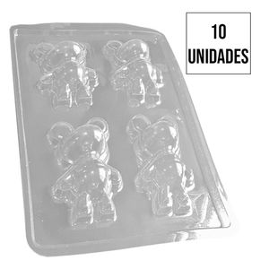 Forma De Silicone Ursinho Pequeno - 5cm X 7,8cm - 10 Un