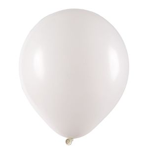 Balão De Látex Branco - 9 Polegadas - 50 Unidades