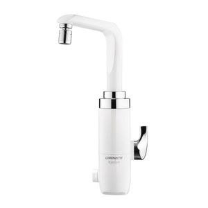 Torneira Eletrônica Essence Parede Lorenzetti - 127v~4600w - Branca E Cromado
