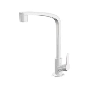 Torneira Para Cozinha De Mesa Bica Móvel Flatt Branco 1167 F71