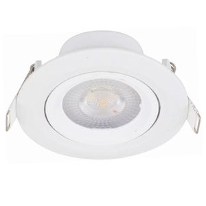 Spot Led Redondo Gaya 5w 6000k Luz Branca