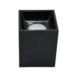 Spot Haut Deluxe Avant Quadrado Preto - 20w 2700k Luz Amarela