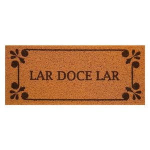 Tapete Capacho Vinil Kapazi - 30x70xm - Lar Doce Lar