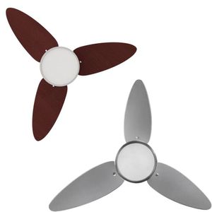 Ventilador De Teto Ventisol Fharo Inverter Controle Remoto - Alumínio/tabaco Bivolt