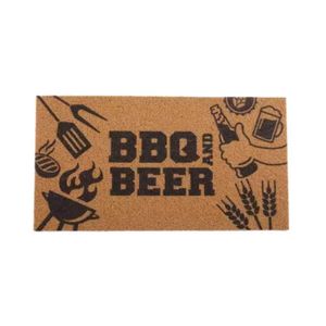 Tapete Capacho Vinil Churrasqueira Kapazi Bbq And Beer