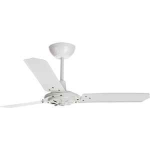 Ventilador De Teto Tron Eco Rio Branco 3 Pás Brancas 110V