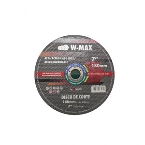 Disco De Corte Inox W-max Wurth 7" (180mm)