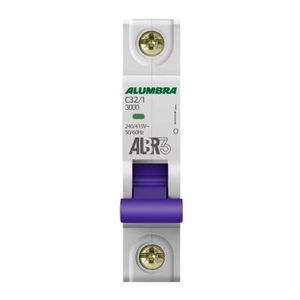 Disjuntor Din Unipolar Alumbra C32/1 - 32a
